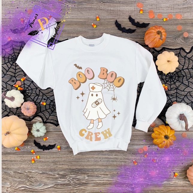 BOO BOO Crew Nurses Halloween Sweatshirt (Creator Uploaded)