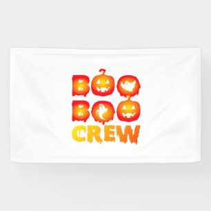 Boo Boo Crew Oversized T-Shirt Banner