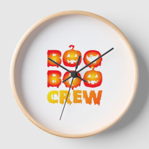 Boo Boo Crew Oversized T-Shirt Clock