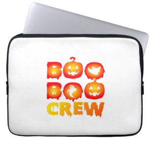 Boo Boo Crew Oversized T-Shirt Laptop Sleeve