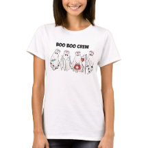 Boo Boo Crew tshirt, Nurse Halloween Shirt