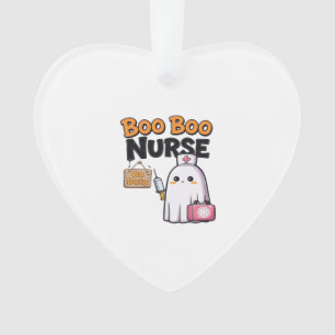 Boo Boo Nurse On Duty Classic T-Shirt Ornament