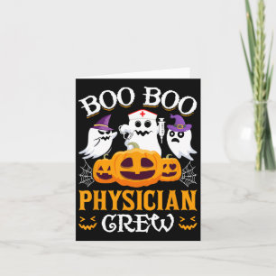 Boo Boo Physician Crew Card