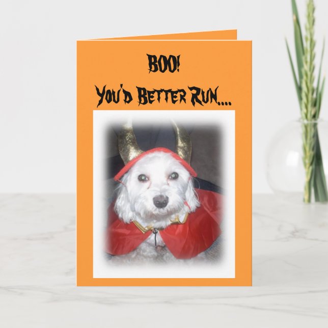 BOO! CARD (Front)
