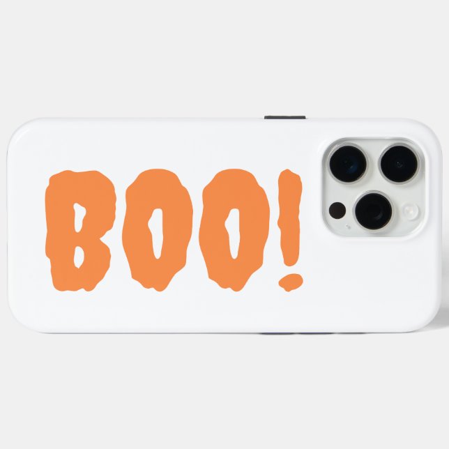 boo Case-Mate iPhone case (Back (Horizontal))