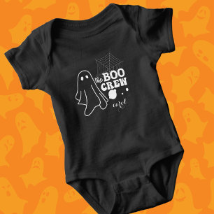 Boo Crew Baby Family Matching White Halloween Bodysuit