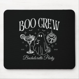 Boo Crew Chelorette Party Halloween Witchy Bridal Mouse Pad