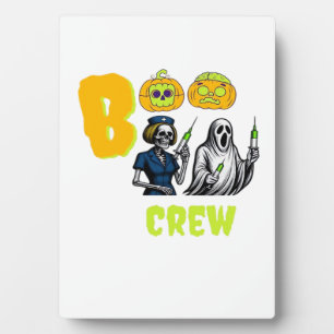 Boo Crew Classic T-Shirt Plaque