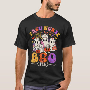 Boo Crew Costume Funny Nurse Ghost Halloween  T-Shirt
