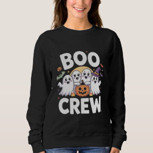 Boo Crew Cute Spooky Halloween Sweatshirt