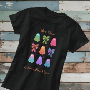 Boo Crew family Ghosts Personalized Spooky Gift T-Shirt