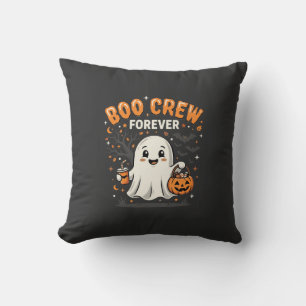 Boo Crew Forever Halloween Ghost Design_1 Cushion
