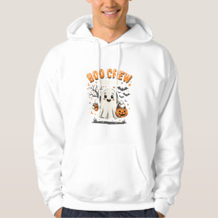 Boo Crew Forever Halloween Ghost Design_1 Hoodie