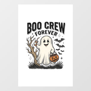 Boo Crew Forever Vintage Ghost Halloween Shirt Des