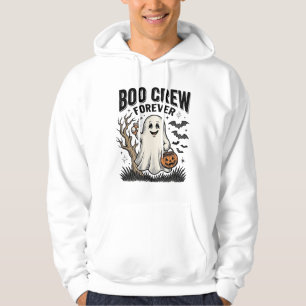 Boo Crew Forever Vintage Ghost Halloween Shirt Des