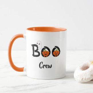 Boo crew funny Halloween Mug