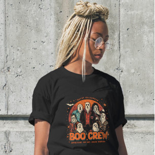 Boo Crew Funny T Rex Retriever Vintage Tee
