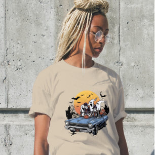 Boo Crew Funny  T Rex Retriever Vintage Tee