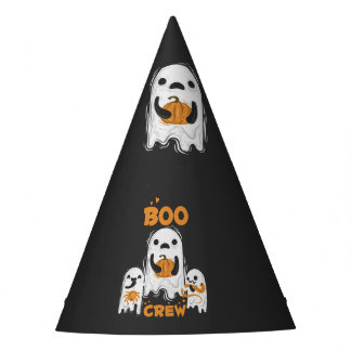 Boo Crew Ghost Halloween Party Hat