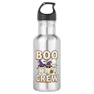 Boo Crew Ghost Halloween Vintage Vector Design_1 532 Ml Water Bottle