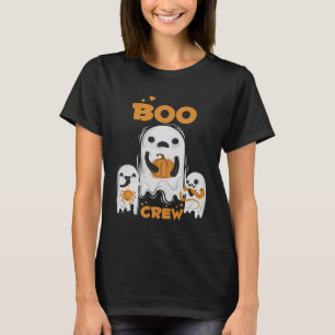 Boo Crew Ghost Women’s Halloween T-Shirt