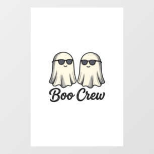 Boo Crew Ghosts Vintage Halloween Shirt Design_1
