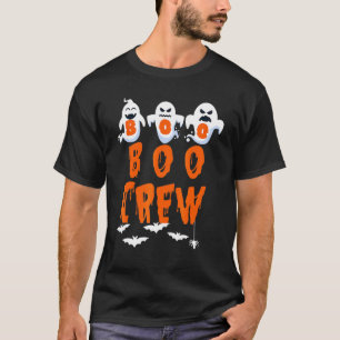 Boo Crew Halloween Ghost Costume T-Shirt