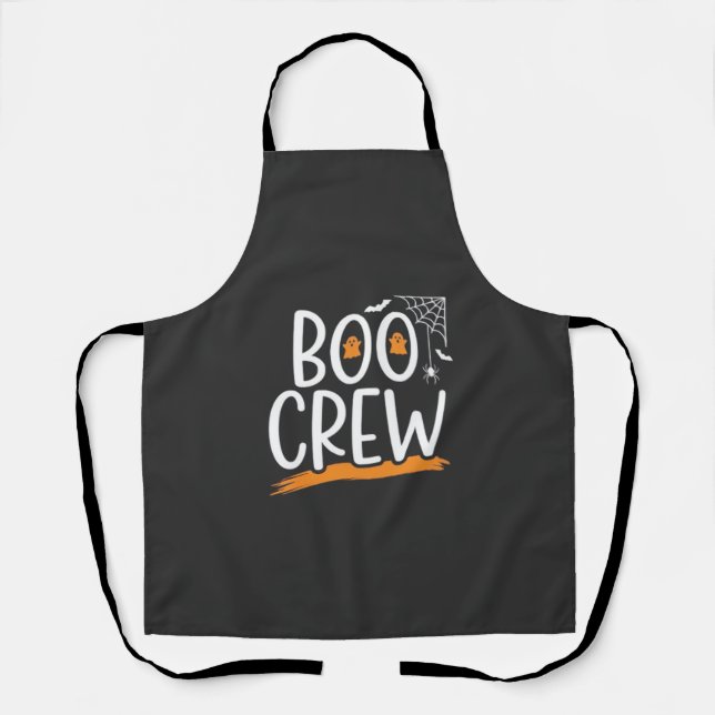Boo Crew Halloween Ghost Design_1 Apron (Front)