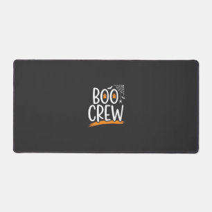 Boo Crew Halloween Ghost Design_1 Desk Mat