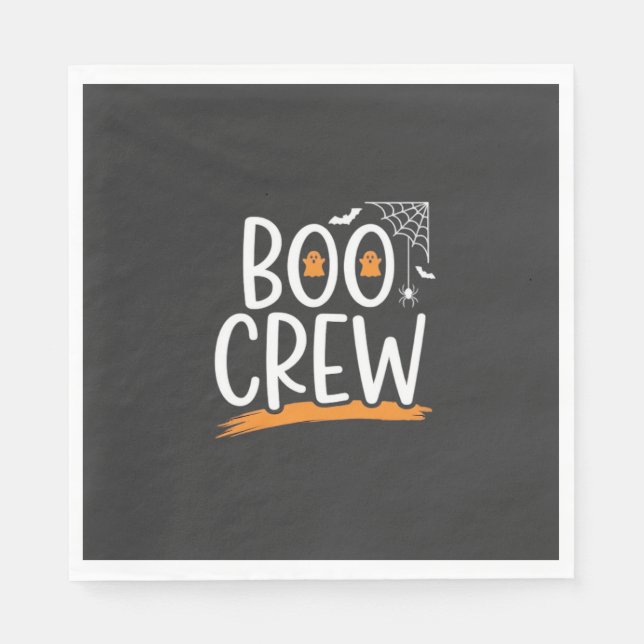 Boo Crew Halloween Ghost Design_1 Napkin (Front)