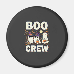 Boo Crew Halloween Ghosts Vector Design_1 Magnet
