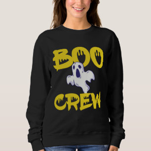Boo Crew Halloween I Cute Spooky Group Party Outfi Sweatshirt
