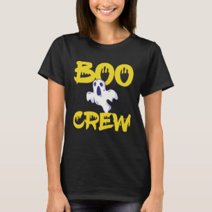 Boo Crew Halloween I Cute Spooky Group Party Outfi T-Shirt