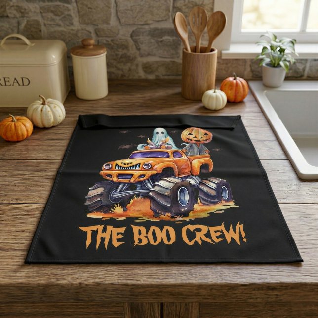 Boo Crew Halloween Kitchen Towel (Creator Uploaded)
