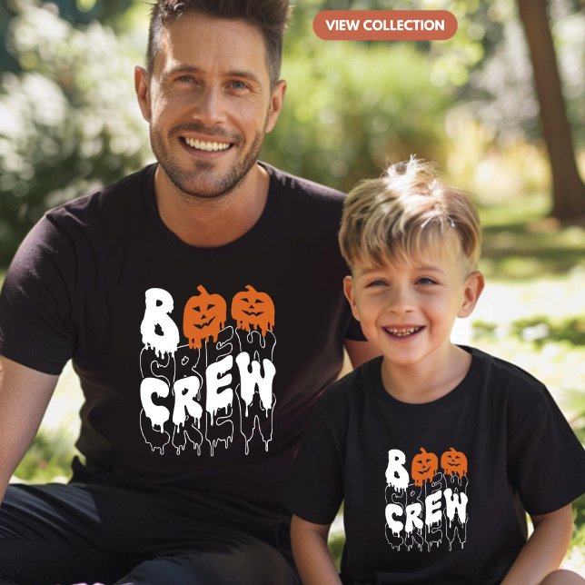 Boo Crew Halloween Matching Family Boys T-Shirt (Creator Uploaded)