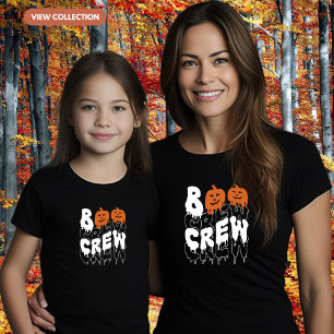 Boo Crew Halloween Matching Family Women's T-Shirt