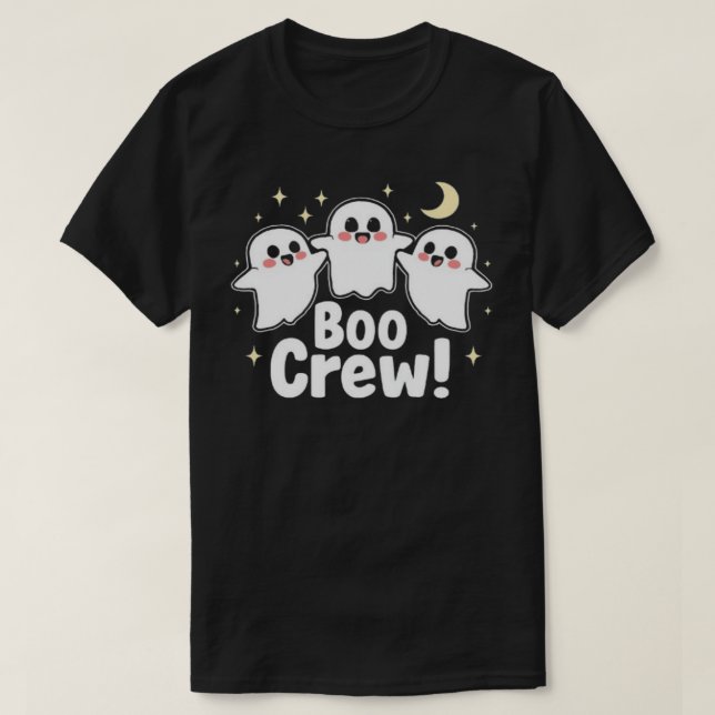 Boo Crew Halloween Shirt (Design Front)