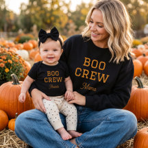 Boo Crew Mama Family Halloween