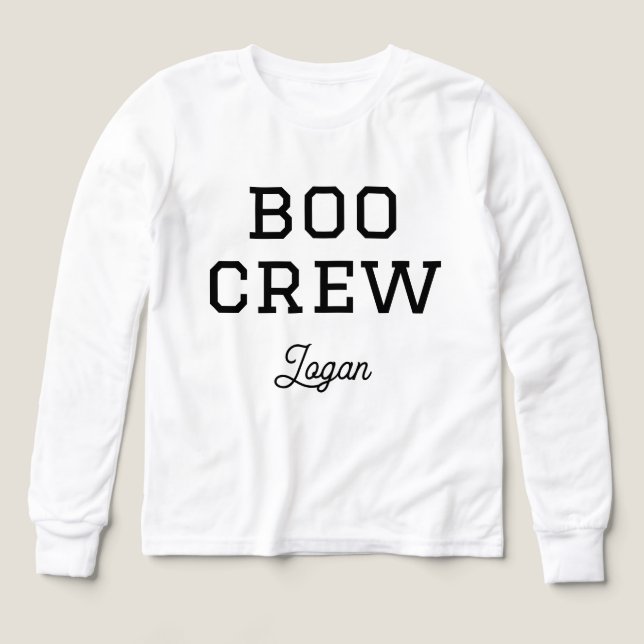 Boo Crew Monogrammed Halloween (Design Front)