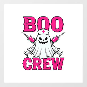 Boo Crew Nurse Ghost Halloween