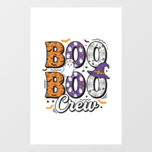 Boo Crew Nurse Halloween Vintage Shirt Design_1