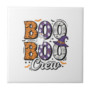 Boo Crew Nurse Halloween Vintage Shirt Design_1 Tile