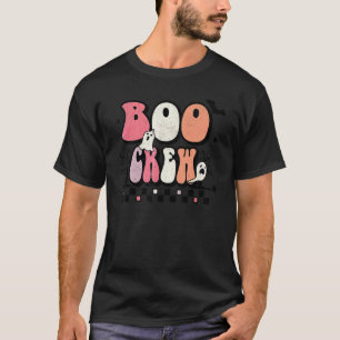Boo Crew Retro Halloween Matching Family Group Nur T-Shirt
