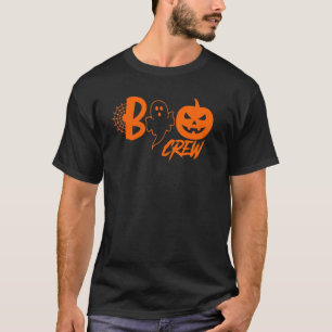Boo Crew Retro Halloween Matching Family Group Nur T-Shirt