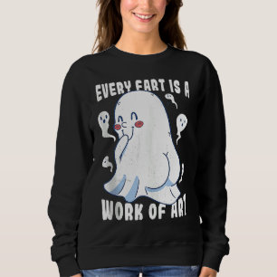 Boo Cute ghost Every fart is a work of art Tank To