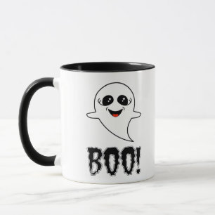 Boo! Cute Little Halloween By Lucas Retro Classic Mug