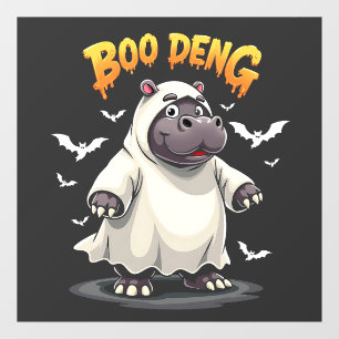 Boo Deng Ghost Baby Pygmy Hippo Moo Deng Halloween