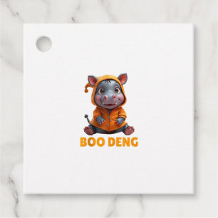 Boo Deng Tee Funny Moo Deng Costume Baby Hippo Hal Favour Tags