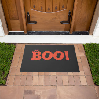 Boo! doormat