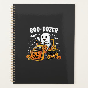 Boo Dozer Halloween Ghost Bulldozer_1 Planner